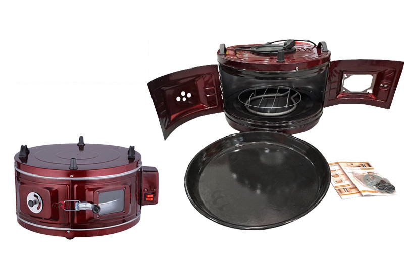 Električna peka Harlem s termostatom 45 cm